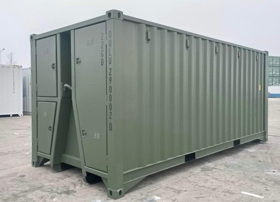 CONTENEDOR MARITIMO DE 30 PIES CON PUERTAS LATERALES