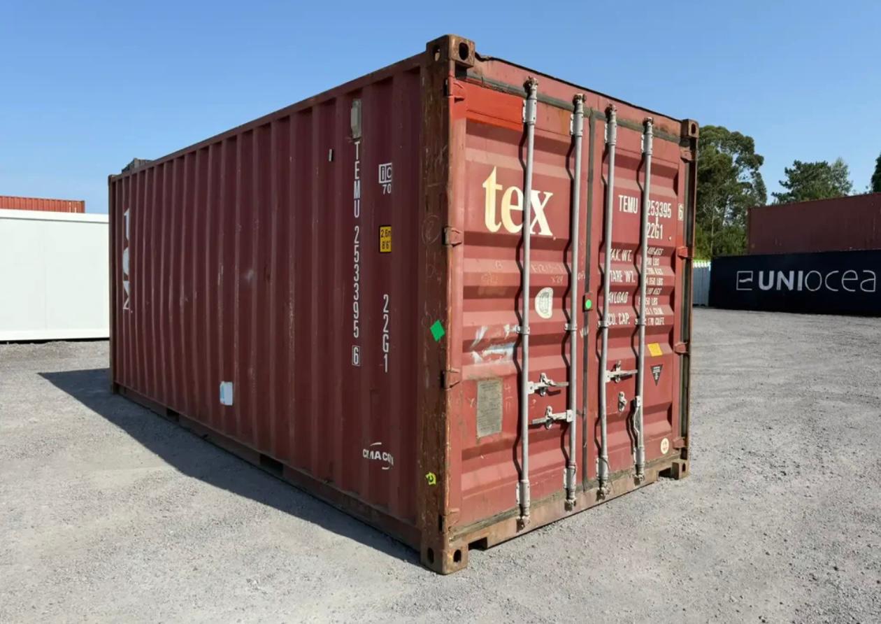 CONTENEDOR MARITIMO DE 20 PIES USADO